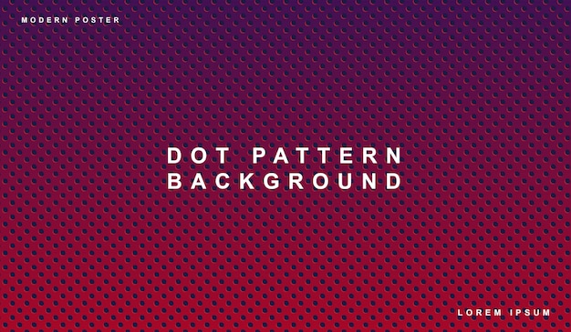 Dot pattern purple background