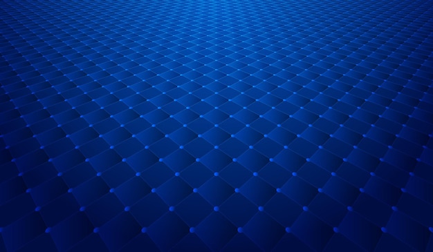 Dotted polygons form a dark blue texture vector background