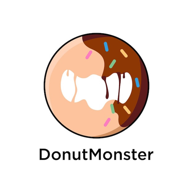 doughnut logo design