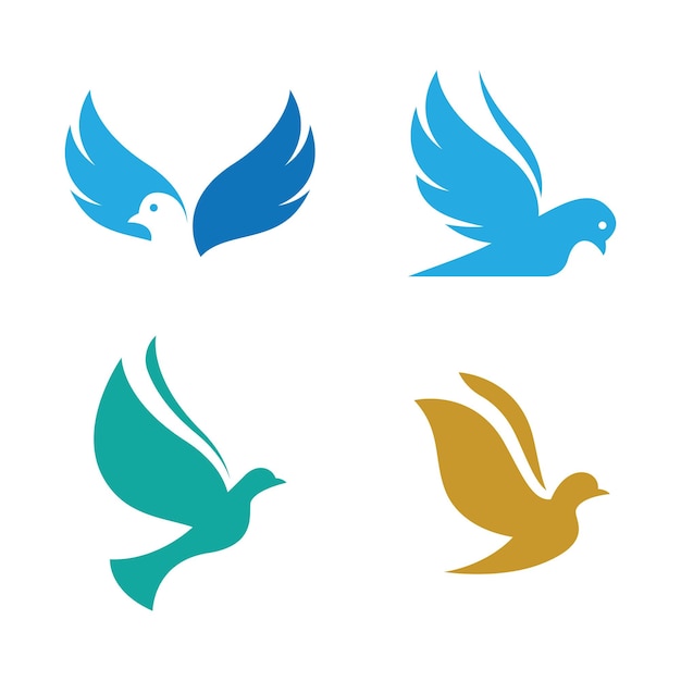 Dove logo images illustration