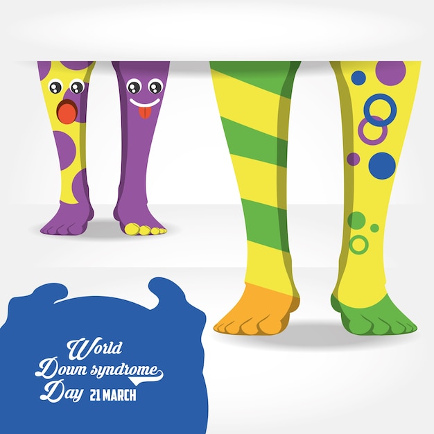 Down syndrome day design 