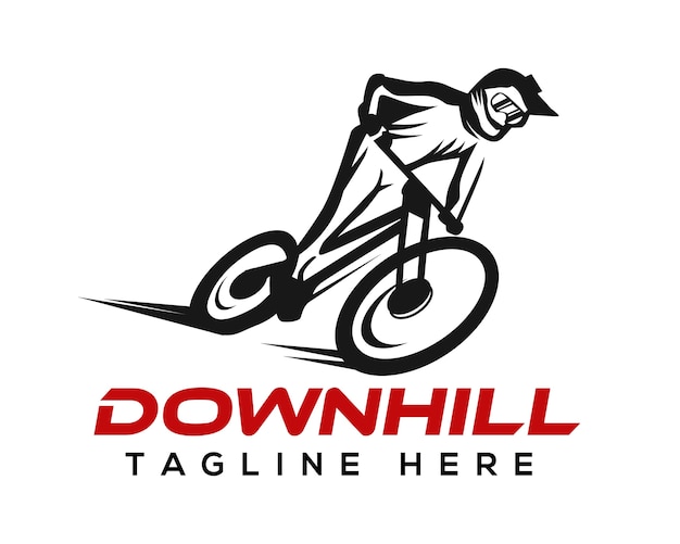 Vector downhill logo