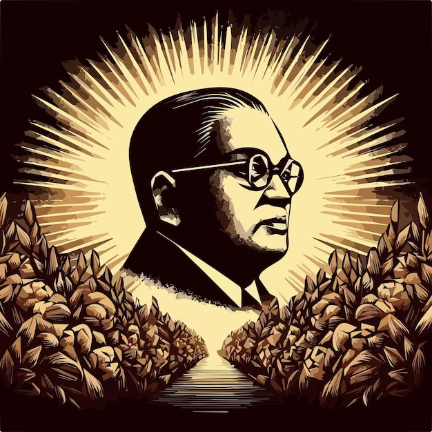 Dr ambedkar jayanti illustration