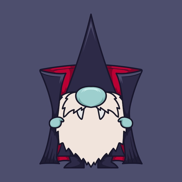 Dracula Gnome costume Halloween party