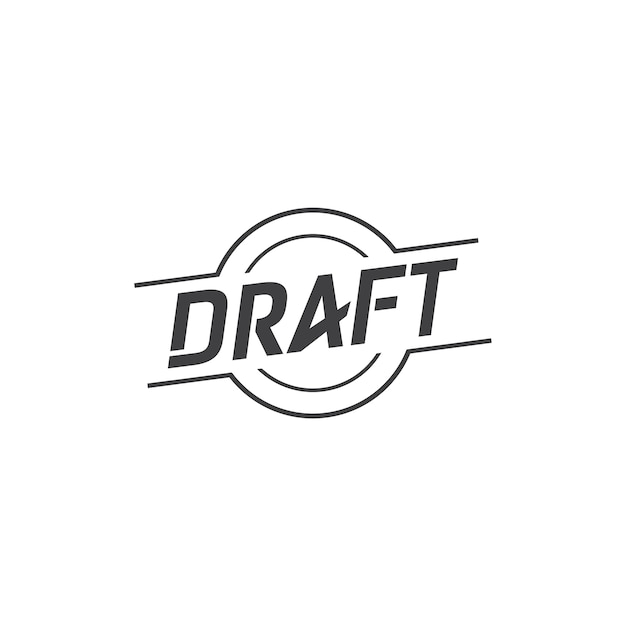 Draft Badge Logo