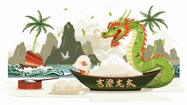 Dragon Boat Festival Rice Dumpling Design Inspiration