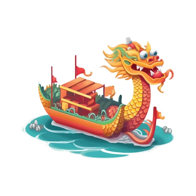 Dragon boat festival Vector Illustration