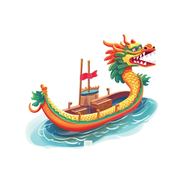 Dragon boat festival Vector Illustration