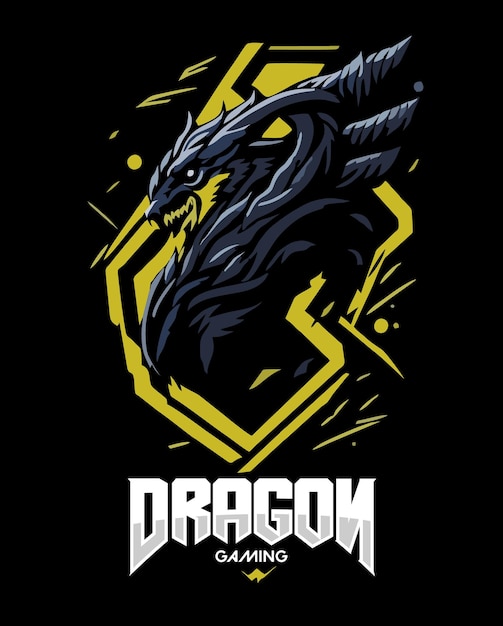 Dragon Esport Gaming Logo