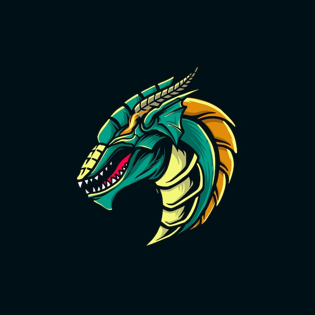 Dragon Mascot Illustration