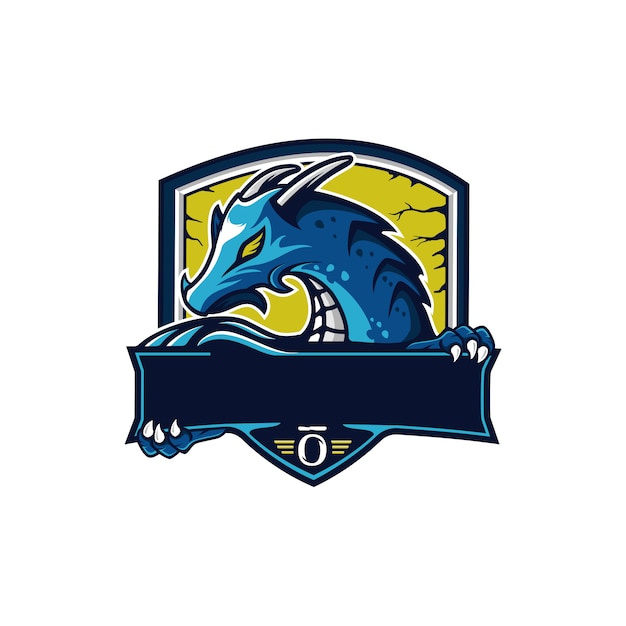 dragon mascot logo