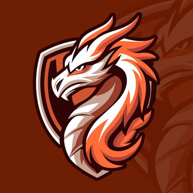 Dragon Vector Esport Logo