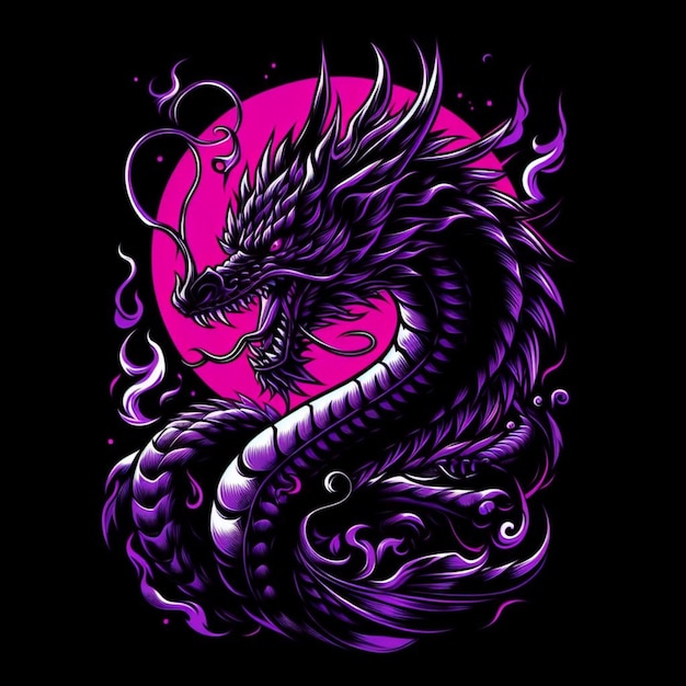 Dragon Vector Illustration