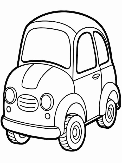 Vector a drawing of a car with a drawing of a car that says  car