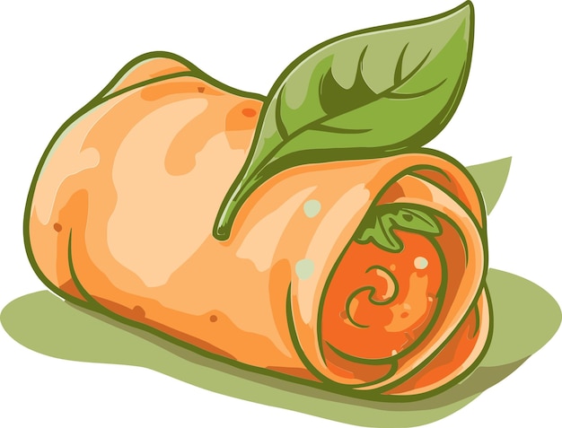 Vector a drawing of a carrot with a picture of a carrot on it