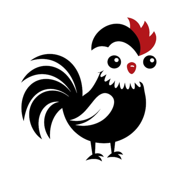 drawing of a chicken vector design