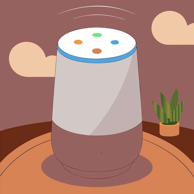 a drawing of a cylinder with a blue and white circle around it