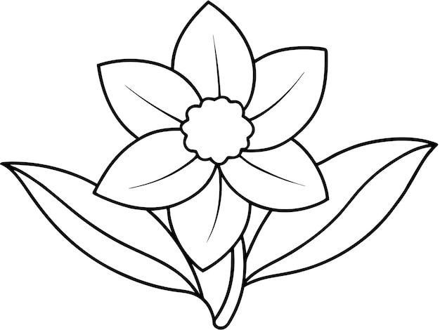 Vector a drawing of a flower with a white background that says  flowers