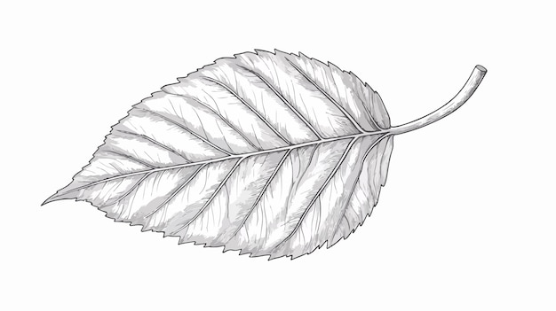 Vector a drawing of a leaf that has a leaf that says  leaf