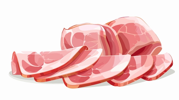 a drawing of a line of meat with the words  meat  on it