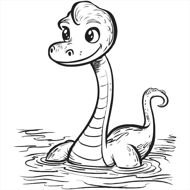 a drawing of a snake with a snake on it