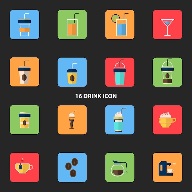 Drink icons