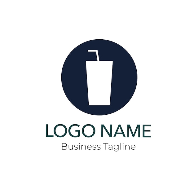 drink logo design template collection