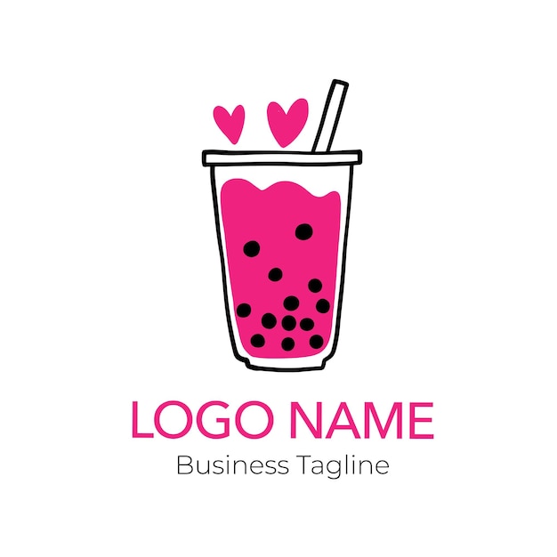 drink logo design template collection