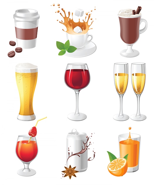 Drinks icons