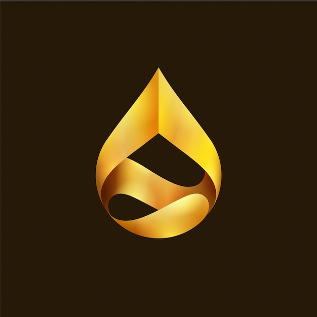 Drop Gold   logo