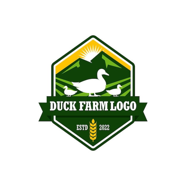 Duck farm logo