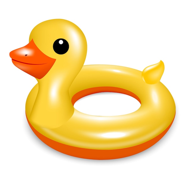 Duckling rubber ring