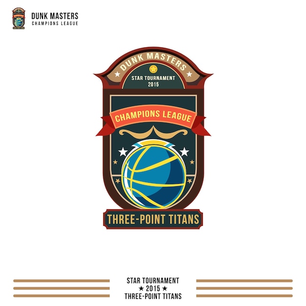 Dunk Masters logo design