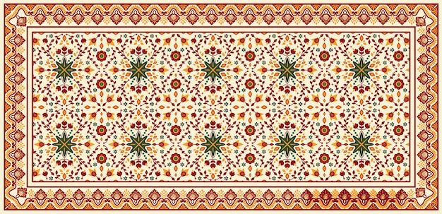 Dupatta Textile Pattern Design