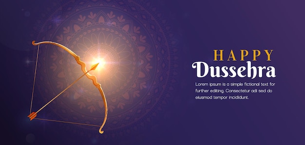 Dussehra banner concept