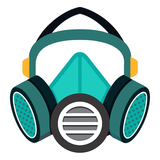 dust mask clipart vector art and illustration