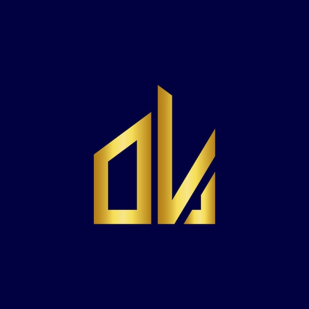 dv real estate logo design