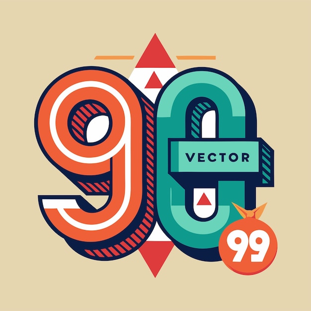 Vector dynamic 69 crafting a unique vector logo icon featuring the number 69