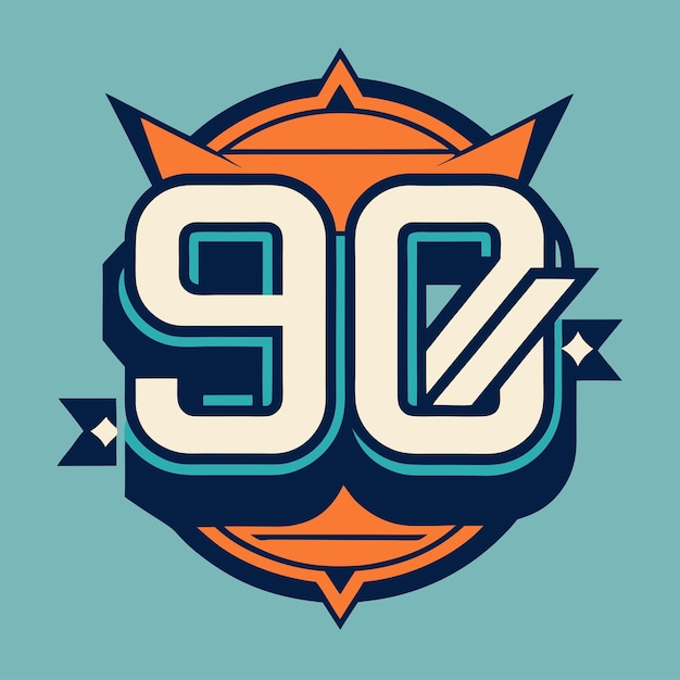 Vector dynamic 69 crafting a unique vector logo icon featuring the number 69