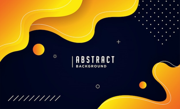 Dynamic background with fluid shapes