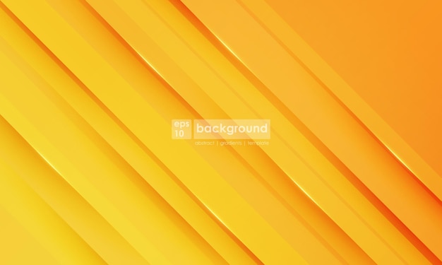 Dynamic background with gradients orange color