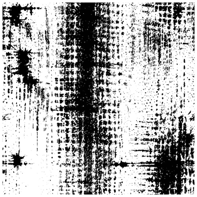 Vector dynamic black and white grunge texture