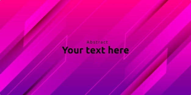 Dynamic colorful graident pink and violet color with geometric shape background