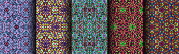 dynamic ethnic pattern collection of traditional bundles