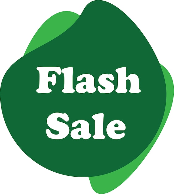 Dynamic flash sale vector for marketing promotions