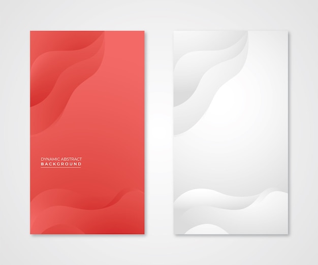 Dynamic Fluid Backgrounds with Monochromatic Color Dynamic Abstract Backgrounds