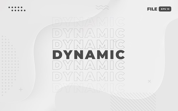 Dynamic Grayscale Corporate Background