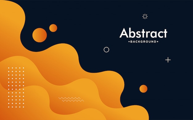 Dynamic orange textured background design in 3D style.