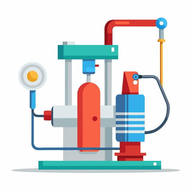 Vector dynamic vector design machine pump industrial and efficient