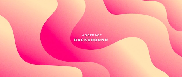 Dynamic wave gradient background with grainy texture